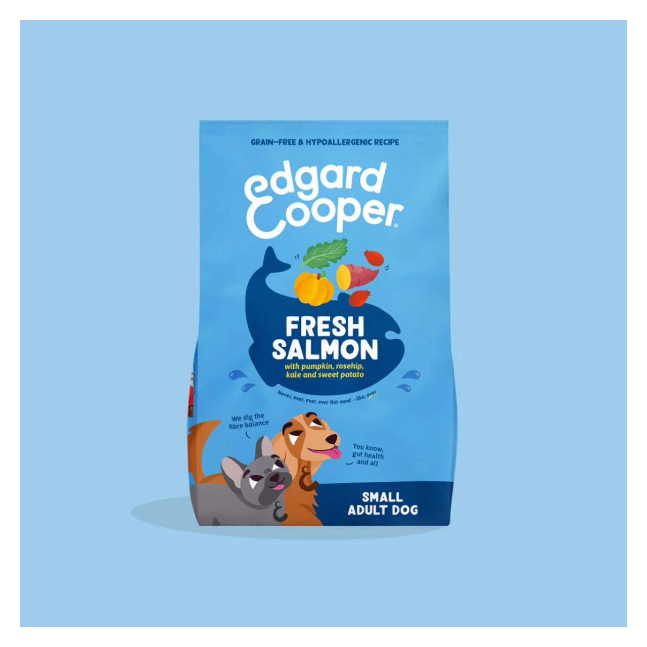 Edgard & Cooper Fresh laks kornfrit hundefoder 3 kg